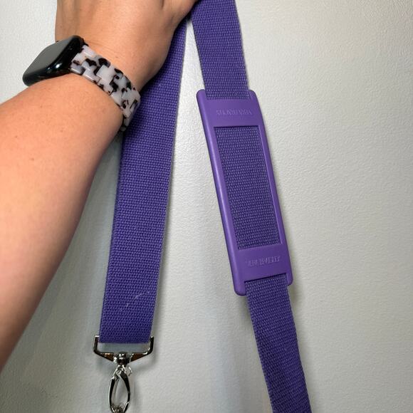 Vera Bradley Simply Violet Paisley Print Quilted Weekender Bag Travel Tote - Picture 6 of 10